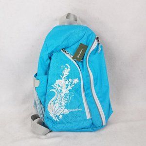Eddie Bauer Sling Back Pack Backpack Blue NEW